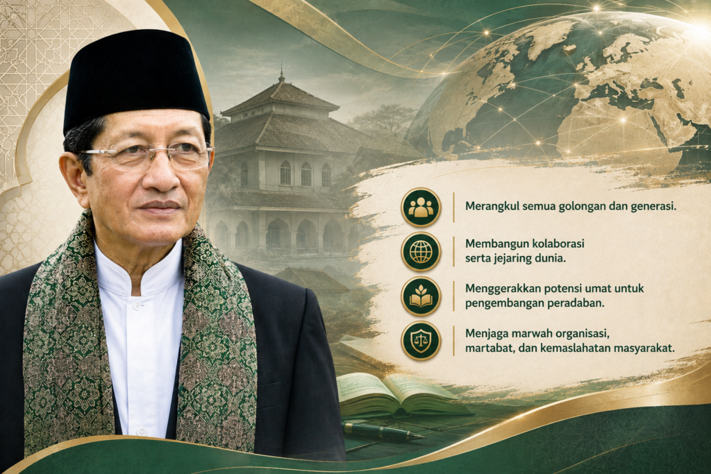 Saatnya Dipimpin Ulama Global, Nasaruddin Umar Tawarkan Kepemimpinan Berakar pada Pesantren dan Terbuka pada Dunia