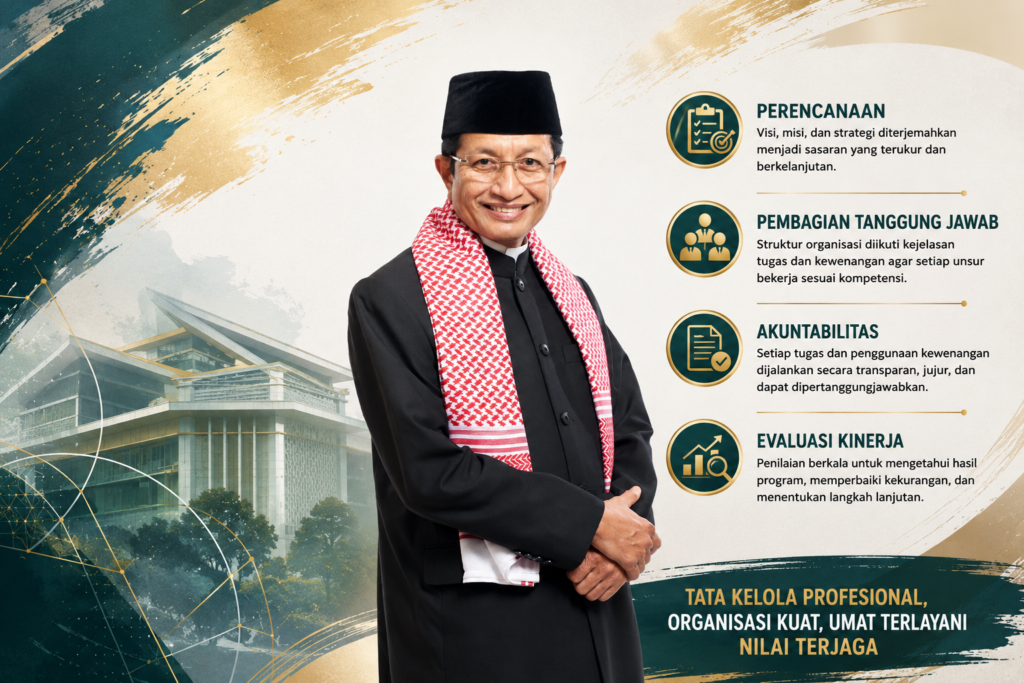 Nasaruddin Umar Dorong Manajemen NU yang Profesional dan Akuntabel