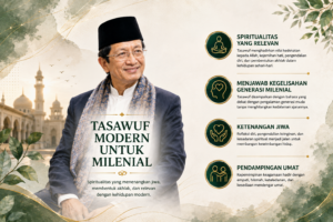 Tasawuf untuk Generasi Milenial, Nasaruddin Umar Dorong Spiritualitas yang Menjawab Kegelisahan Modern