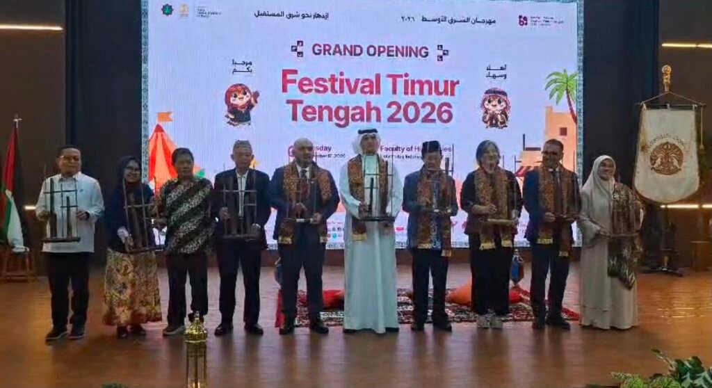 Festival Timur Tengah 2026 Resmi Dibuka, Menteri Agama RI Apresiasi Peran Prodi Arab FIB UI